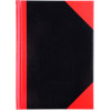 Cumberland Black & Red Notebook Gloss A5 100 Leaf