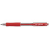 Uni SN100 Laknock Ballpoint Pen Retractable Fine 0.7mm Red