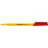 Staedtler 430 Stick Ballpoint Pen Fine 0.7mm Red