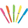 Bic Brite Liner Grip  Highlighter 1.6-3.3mm Assorted Colours Pack of 5