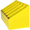 Marbig Book Boxes Small 90W x 250D x 270mmH Yellow Pack Of 5