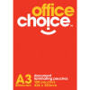 Office Choice Laminating Pouches A3 80 Micron Pack of 100