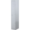 Steelco Steel Personnel Locker 1 Door 305W x 460D x 1830mmH Silver Grey