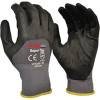 Maxisafe Supaflex Gloves With 3/4 Micro Foam Coating Large Black