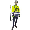 Maxisafe Full Body Roofers Harness With Front And Rear Attachment Points Black