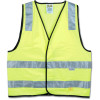Maxisafe Hi-Vis Day Night Safety Vest Medium Yellow