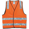 Maxisafe Hi-Vis Day Night Safety Vest Large Orange