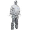 Maxisafe Koolguard Protective Coveralls Disposable Laminated Large White