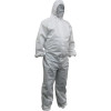 Maxisafe Disposable Coveralls Polypropylene Large White