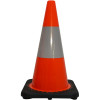 Maxisafe Traffic Cone Reflective 450mm Orange
