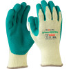 Maxisafe greenGRIPPA Gloves Latex Dipped Palm And Knitted Poly Cotton Small Green