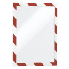 Durable Duraframe Security A4 Red/White Pack of 2