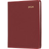 Collins Belmont Pocket Diary A7 Week To View With Pencil Burgundy