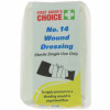 First Aider's Choice Wound Dressings No.14 Medium 50 x 85mm Single Use White