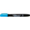 Artline Supreme Glow Permanent Markers Bullet 1mm Blue Pack Of 12