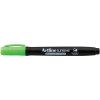 Artline Supreme Glow Permanent Markers Bullet 1mm Green Pack Of 12