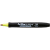 Artline Supreme Glow Permanent Markers Bullet 1mm Yellow Pack Of 12