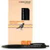 Bibbulmun Retractable Ballpoint Pen Fine 0.7mm Black Pack of 10