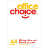 OFFICE CHOICE OFFICE PAD A4 100lf Bond Ruled 70gsm