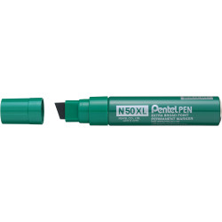 Pentel N50XL Jumbo Permanent Marker Chisel 10-18mm Green