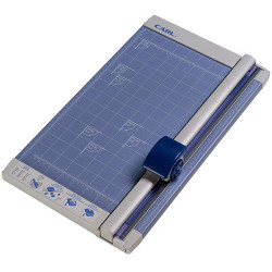 Carl RT218 Paper Trimmer A3 10 Sheet Capacity Silver/Blue