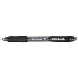 Papermate Profile Gel Pen Retractable 0.7mm Black