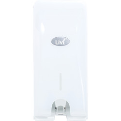 Livi Toilet Roll Dispenser Double White