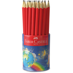 Faber-Castell Graphite Pencil Junior Triangle HB Tin Cup of 50