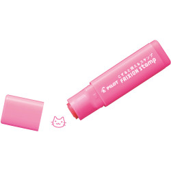 Pilot Frixion Stamp Cat Pink
