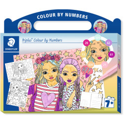 Staedtler Triplus Colour By Numbers Fashion