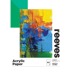 Reeves Acrylic Pad A3 360gsm 12 Sheets