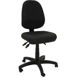 Rapidline EG100CH Ergonomic  Chair Oval High Back  3 Lever Charcoal