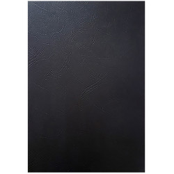 Rexel Binding Cover A4 250gsm Leathergrain Pack Of 100 Black
