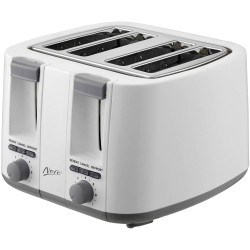 Nero 4 Slice Toaster Glossy White