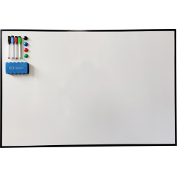 Quartet Magnetic Whiteboard Value Pack 600 x 900mm Aluminium Frame