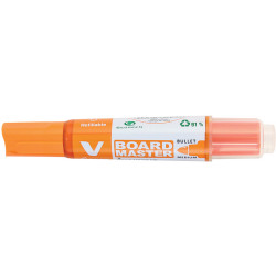 Pilot Begreen V Board Master Whiteboard Marker Bullet Orange Box of 10