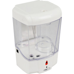 Italplast Touchless Liquid Soap Dispenser White 600ml White