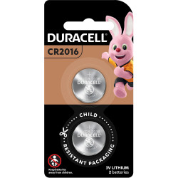 Duracell Speciality Lithium Button Battery 2016 Pack Of 2