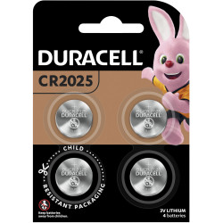 Duracell Speciality Lithium Button Battery 2025 Pack Of 4