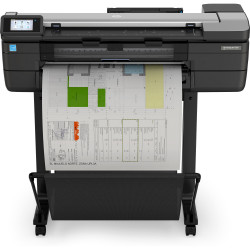 HP T830 DesignJet 24 Inch Large Format Multifunction Printer Black