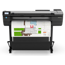 HP T830 DesignJet 36 Inch Large Format Multifunction Printer Black