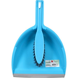Cleanlink Dustpan And Brush Blue