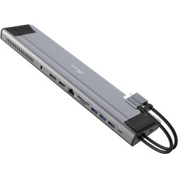 J5Create JCD552 M.2 NVMe SSD USB-C Dual 4K Docking Station For MacBook Pro/Air