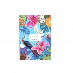 Collins Maximalism Financial Diary A5 Week To View Blue