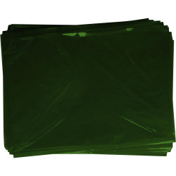 Rainbow Cellophane 750mmx1m Dark Green Pack of 25