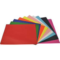 Rainbow Tissue Paper 500x750mm 17gsm Acid Free Assorted Pack of 100