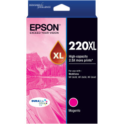 Epson 220XL DURABrite Ultra Ink Cartridge High Yield Magenta