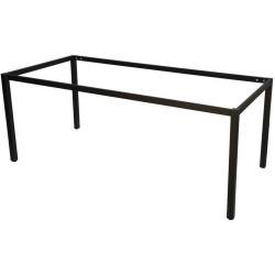 Rapidline Drafting Height Steel Table Frame Only  1760W x 860D x 875mmH Black