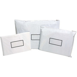 Italplast Courier Bag 5kg 375x550mm White Pack of 50