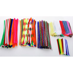 Jasart Pipe Cleaners 1.2cmx30cm Chenille Special Mix Pack of 200